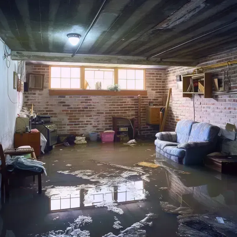 Flooded Basement Cleanup in Pink, OK